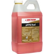 Betco Quat-Stat 5 Disinfectant - FASTDRAW 44, 67.6 fl oz (2.1 quart) Pleasant Lemon, Yellow, 4 PK BET3554700